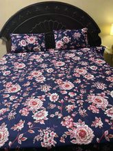 3D CRYSTAL COTTON BEDSHEET